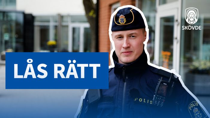 Film om hur du låser cykeln rätt